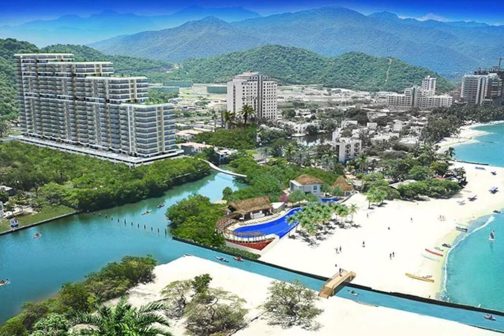 Apartamento Encantador Samaria Club De Playa, 3 Alcobas 6 Personas Playa Privada Santa Marta  Luaran gambar