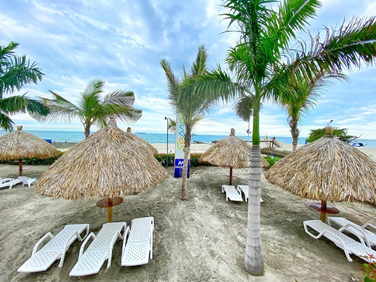 Apartamento Encantador Samaria Club De Playa, 3 Alcobas 6 Personas Playa Privada Santa Marta  Luaran gambar