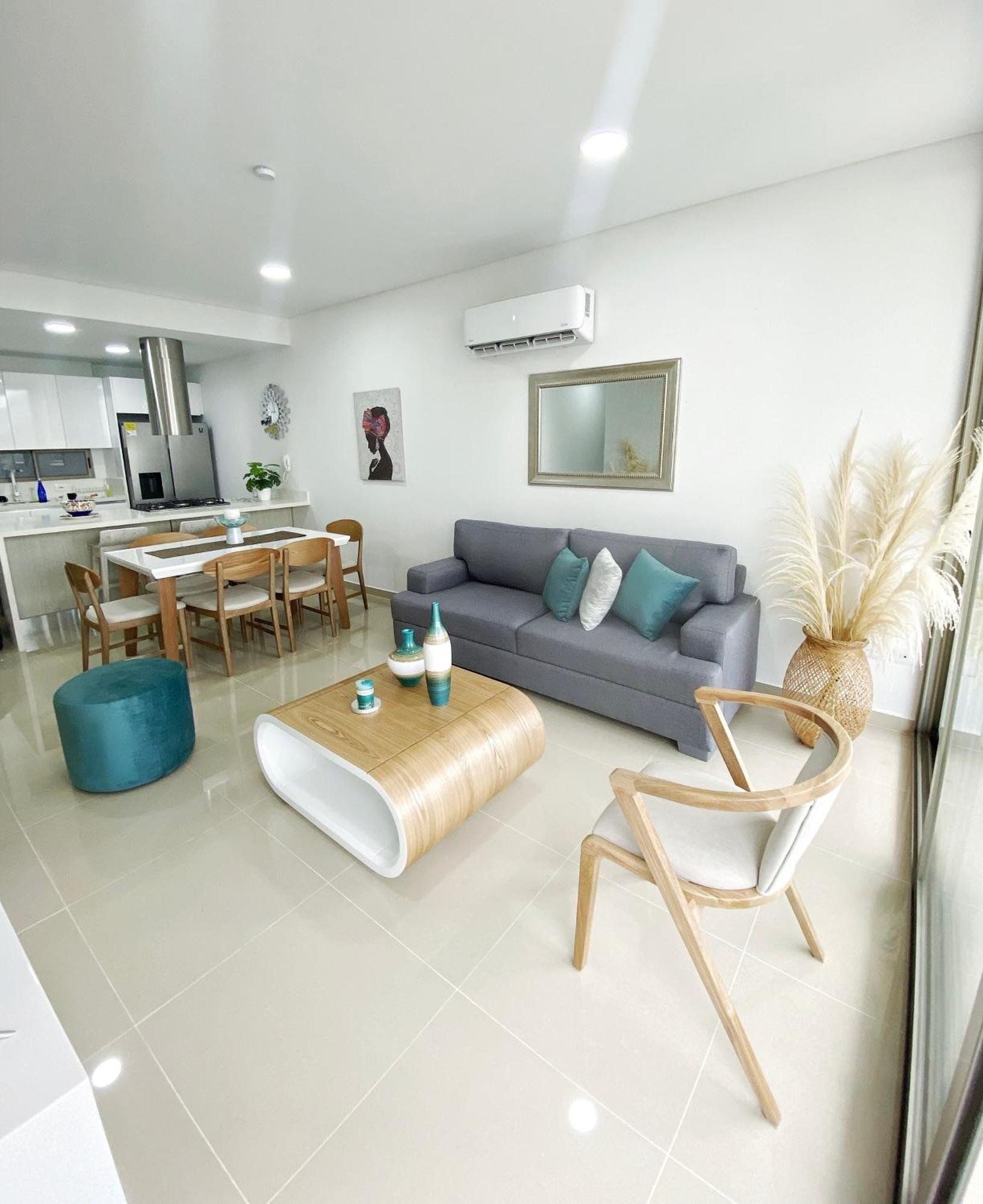 Apartamento Encantador Samaria Club De Playa, 3 Alcobas 6 Personas Playa Privada Santa Marta  Luaran gambar